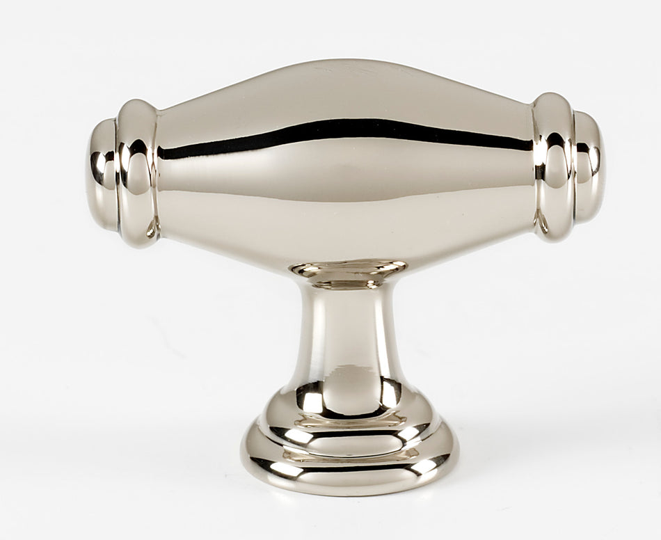 Alno A626-PN: 1-3/4" Charlie's Collection Cabinet Knob - Polished Nickel