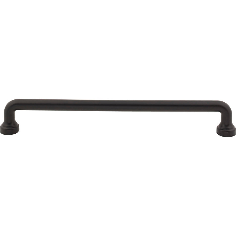 Atlas A646-BL: 12" cc Malin Cabinet Pull - Matte Black