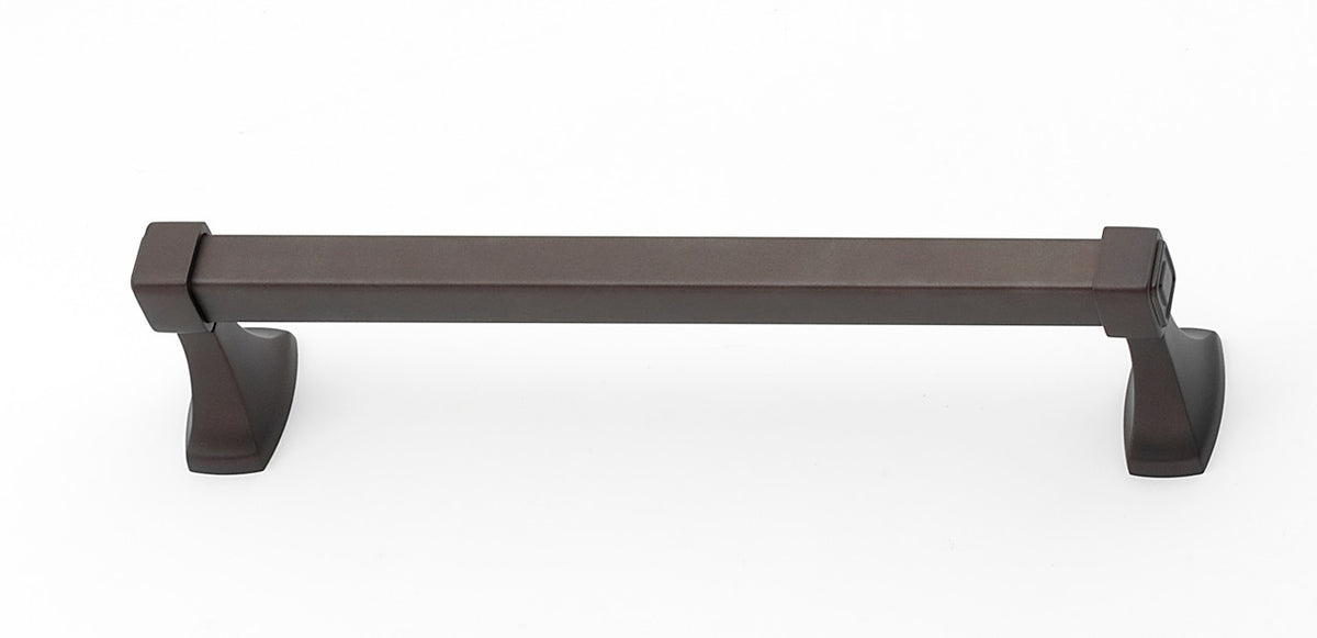 Alno A6520-12-CHBRZ: 12" cc Cube Towel Bar - Chocolate Bronze