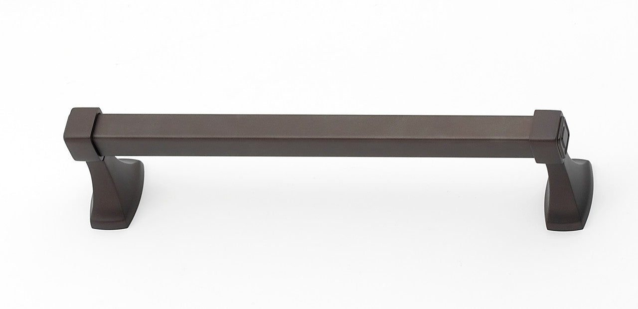 Alno A6520-12-CHBRZ: 12" cc Cube Towel Bar - Chocolate Bronze