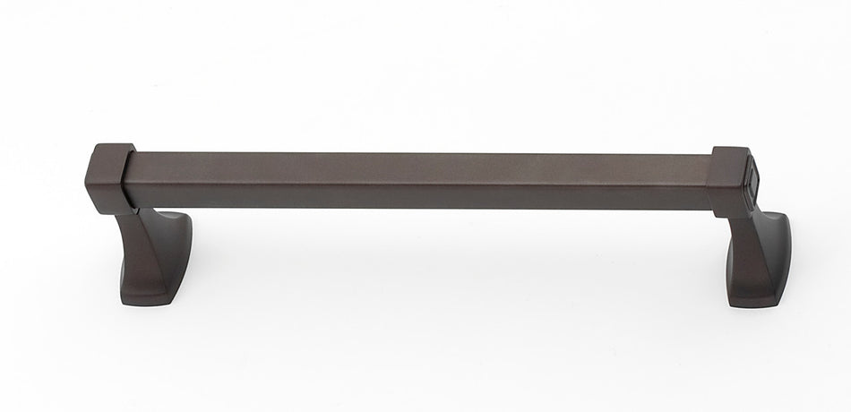 Alno A6520-12-CHBRZ: 12" cc Cube Towel Bar - Chocolate Bronze