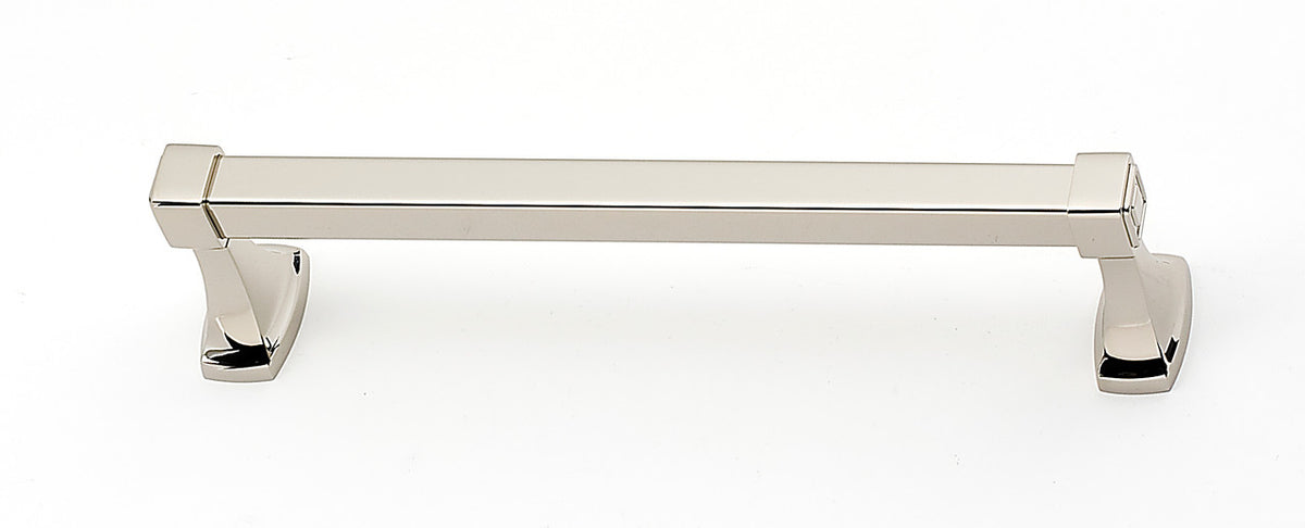 Alno A6520-12-PN: 12" cc Cube Towel Bar - Polished Nickel