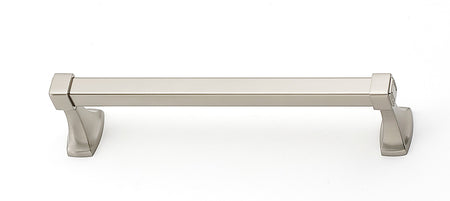 Alno A6520-12-SN: 12" cc Cube Towel Bar - Satin Nickel