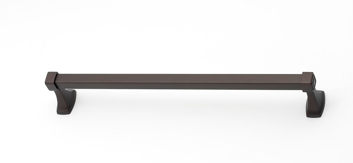 Alno A6520-18-CHBRZ: 18" cc Cube Towel Bar - Chocolate Bronze