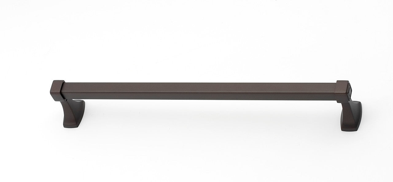 Alno A6520-18-CHBRZ: 18" cc Cube Towel Bar - Chocolate Bronze