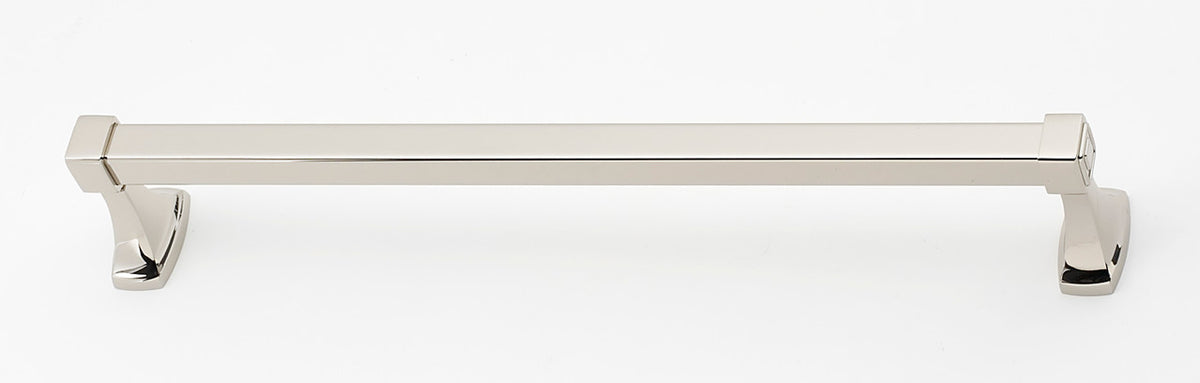 Alno A6520-18-PN: 18" cc Cube Towel Bar - Polished Nickel