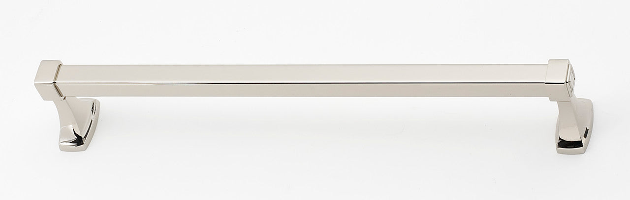Alno A6520-18-PN: 18" cc Cube Towel Bar - Polished Nickel