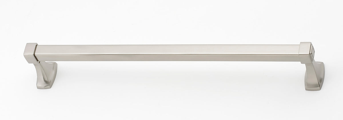 Alno A6520-18-SN: 18" cc Cube Towel Bar - Satin Nickel