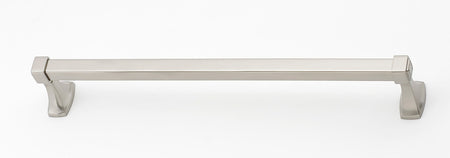 Alno A6520-18-SN: 18" cc Cube Towel Bar - Satin Nickel