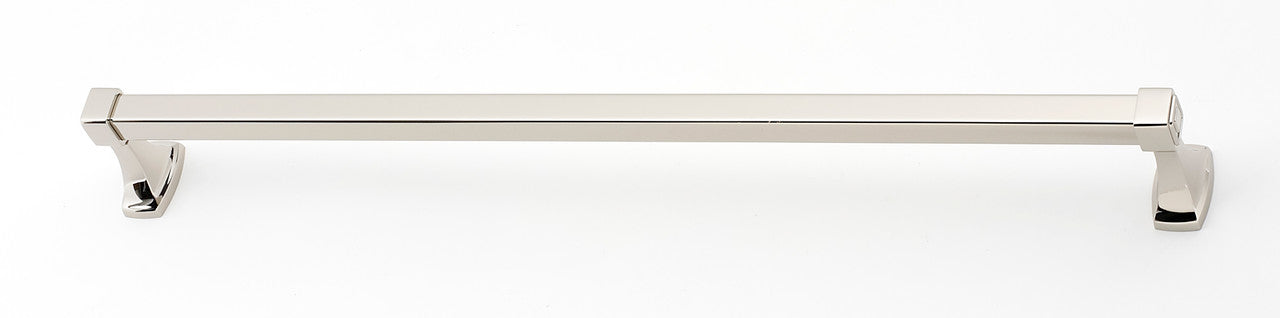 Alno A6520-24-PN: 24" cc Cube Towel Bar - Polished Nickel