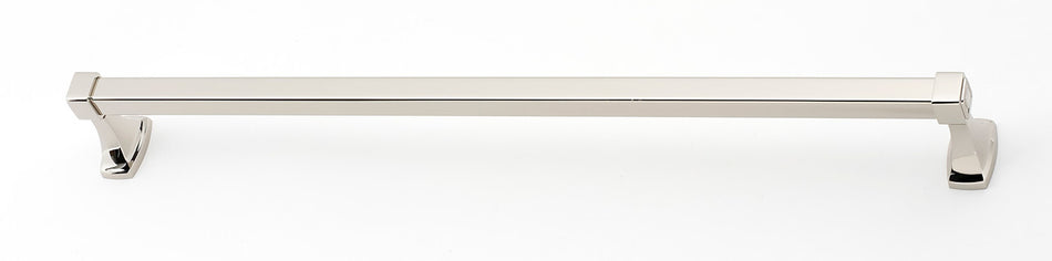 Alno A6520-24-PN: 24" cc Cube Towel Bar - Polished Nickel