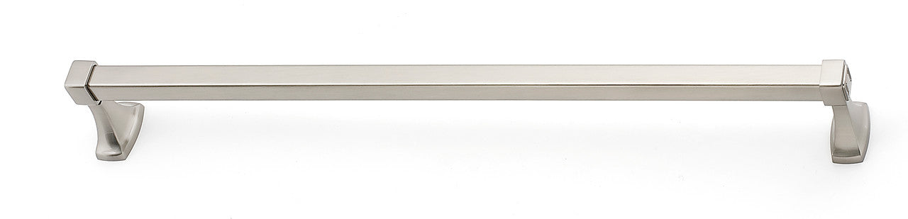 Alno A6520-24-SN: 24" cc Cube Towel Bar - Satin Nickel