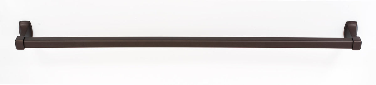 Alno A6520-30-CHBRZ: 30" cc Cube Towel Bar - Chocolate Bronze