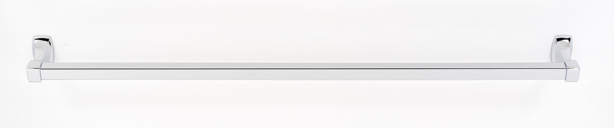 Alno A6520-30-PC: 30" cc Cube Towel Bar - Polished Chrome