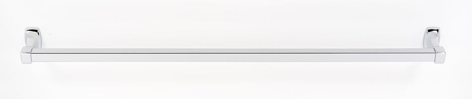 Alno A6520-30-PC: 30" cc Cube Towel Bar - Polished Chrome
