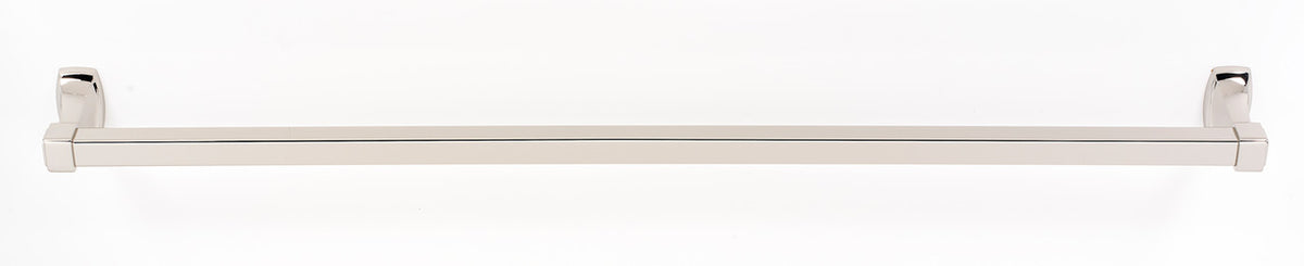 Alno A6520-30-PN: 30" cc Cube Towel Bar - Polished Nickel