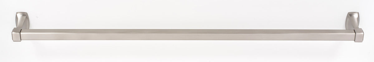 Alno A6520-30-SN: 30" cc Cube Towel Bar - Satin Nickel