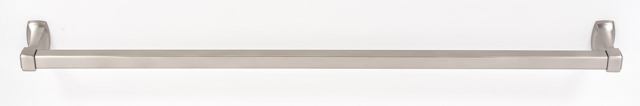 Alno A6520-30-SN: 30" cc Cube Towel Bar - Satin Nickel