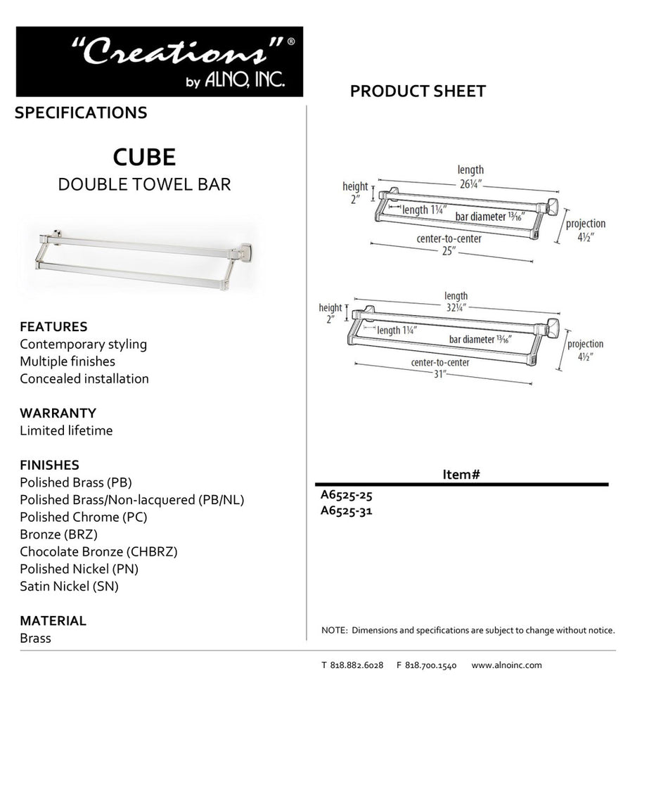 Specificaton Sheet
