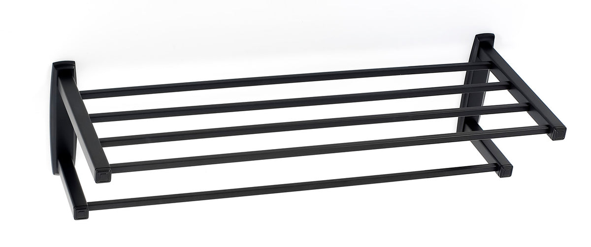 Alno A6526-24-BRZ: 24" cc Cube Towel Rack - Bronze