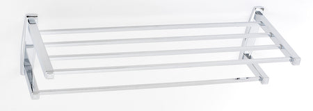 Alno A6526-24-PC: 24" cc Cube Towel Rack - Polished Chrome