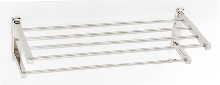 Alno A6526-24-PN: 24" cc Cube Towel Rack - Polished Nickel