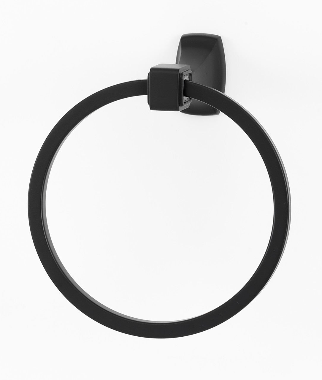 Alno A6540-BRZ: 6" Cube Towel Ring - Bronze