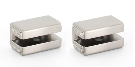 Alno A6550-SN: Cube Shelf Mounting Brackets (pair) - Satin Nickel