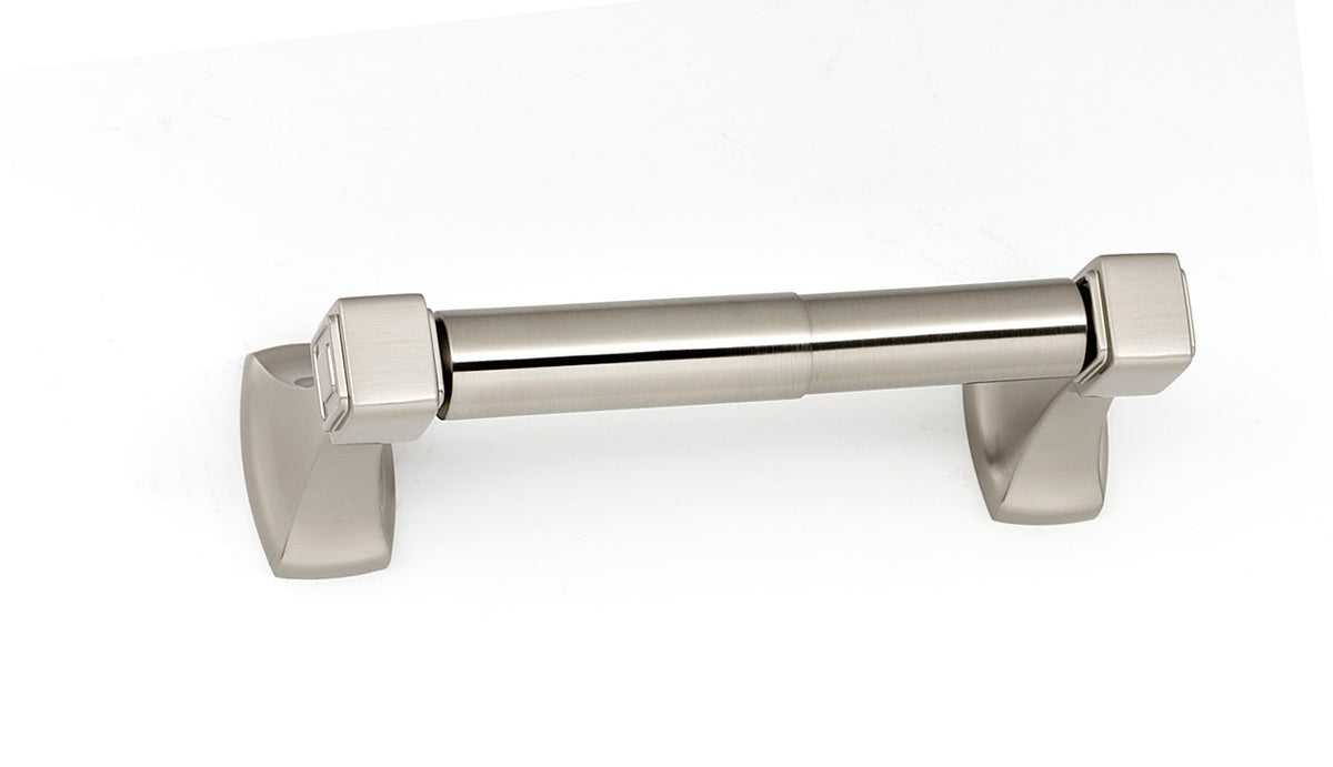 Alno A6560-SN: Cube Tissue Holder - Satin Nickel