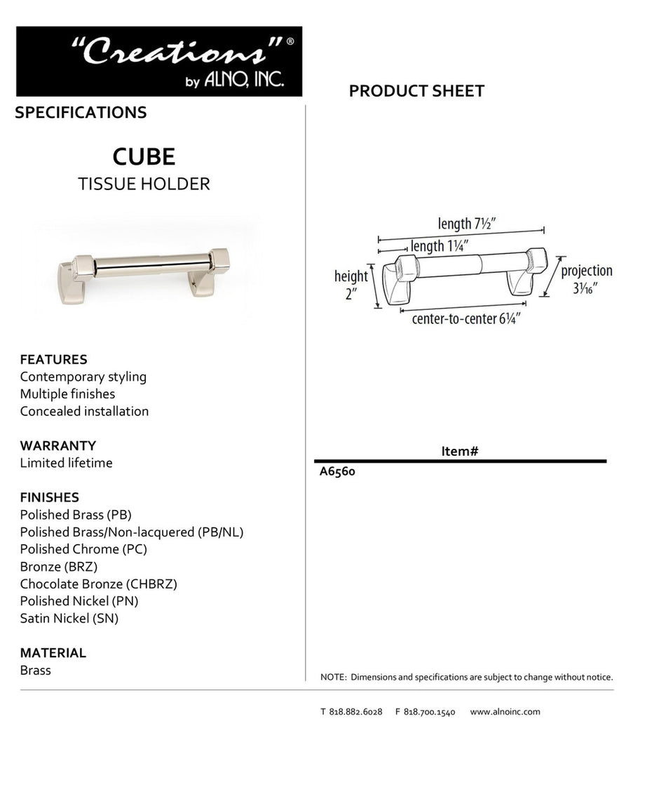 Specificaton Sheet