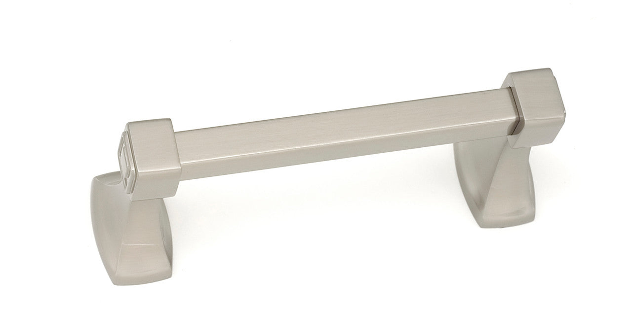 Alno A6562-SN: Cube Swing Tissue Holder - Satin Nickel
