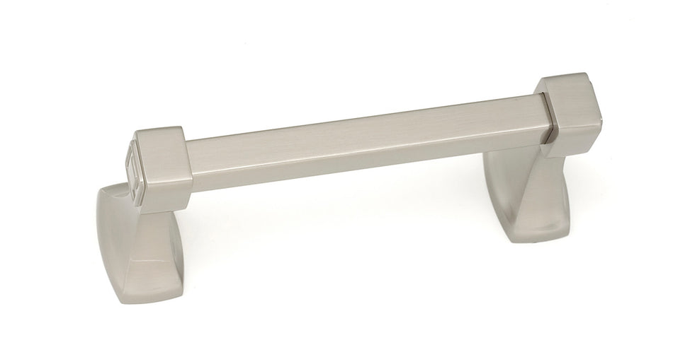 Alno A6562-SN: Cube Swing Tissue Holder - Satin Nickel