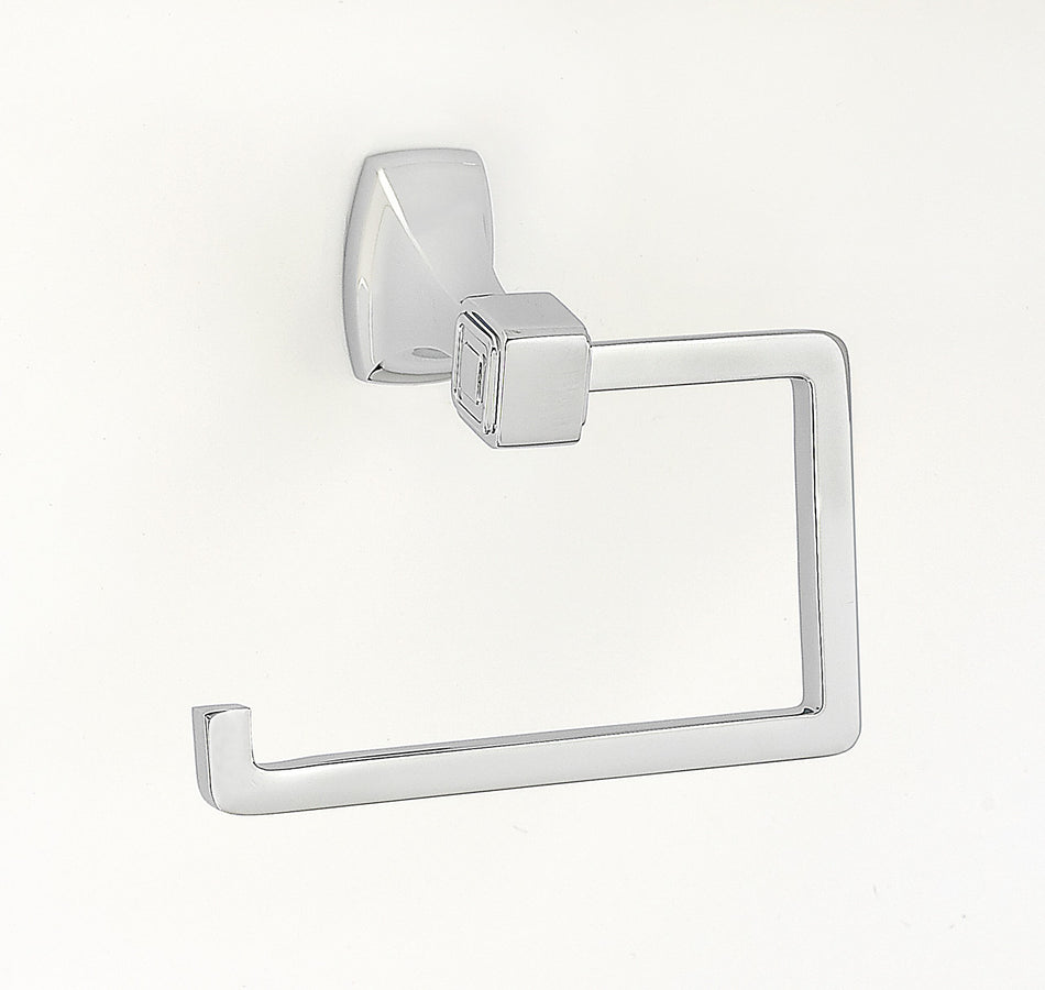 Alno A6566-PC: Cube Single Post Tissue Holder - Polished Chrome