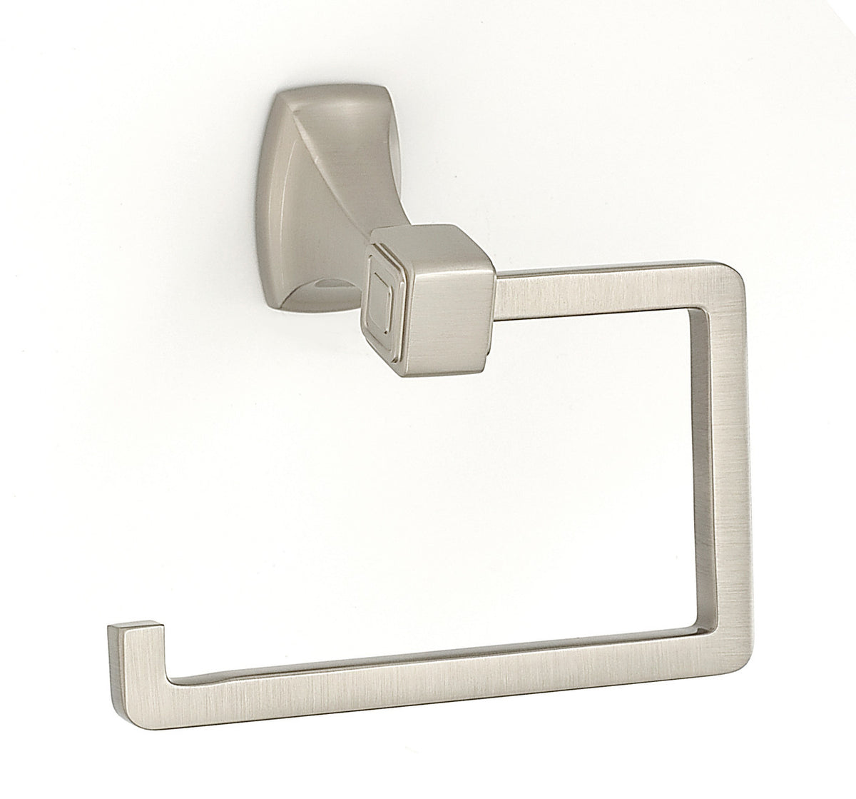 Alno A6566-SN: Cube Single Post Tissue Holder - Satin Nickel