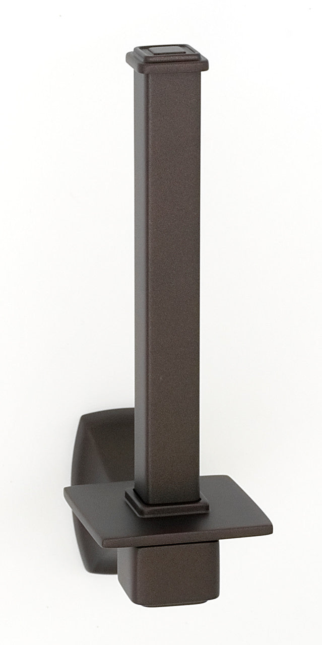 Alno A6567-CHBRZ: Cube Reserve Tissue Holder - Chocolate Bronze