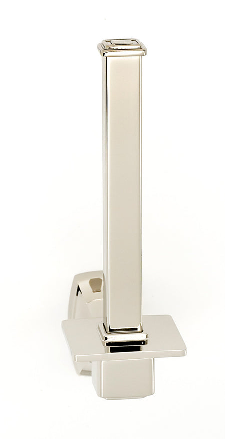 Alno A6567-PN: Cube Reserve Tissue Holder - Polished Nickel