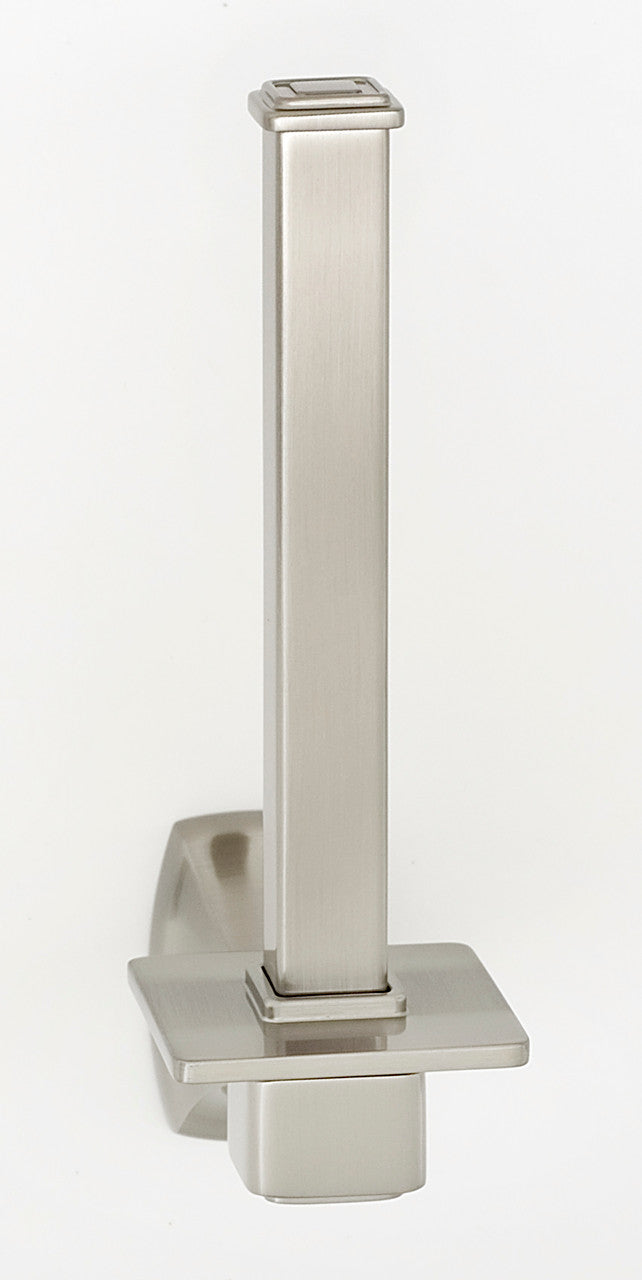 Alno A6567-SN: Cube Reserve Tissue Holder - Satin Nickel