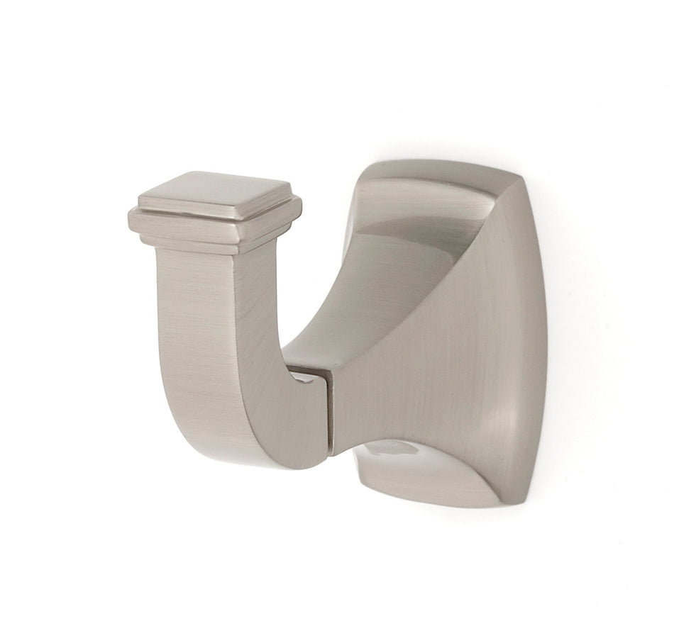 Alno A6580-SN: Cube Robe Hook - Satin Nickel