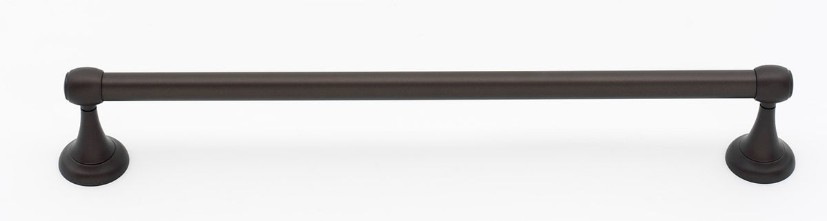 Alno A6620-18-CHBRZ: 18" cc Royale Towel Bar - Chocolate Bronze