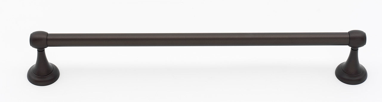 Alno A6620-18-CHBRZ: 18" cc Royale Towel Bar - Chocolate Bronze