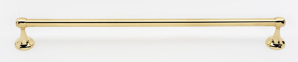 Alno A6620-24-PB: 24" cc Royale Towel Bar - Polished Brass