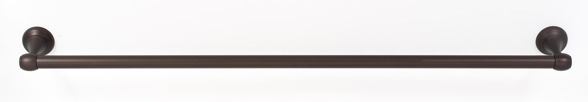 Alno A6620-30-CHBRZ: 30" cc Royale Towel Bar - Chocolate Bronze