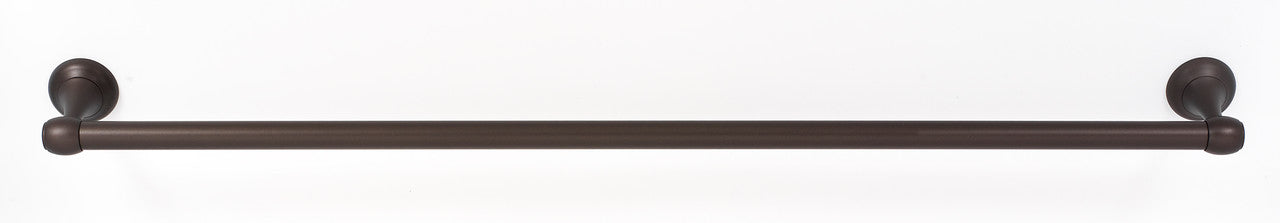 Alno A6620-30-CHBRZ: 30" cc Royale Towel Bar - Chocolate Bronze