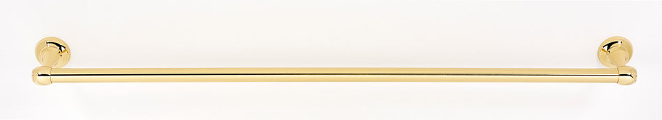 Alno A6620-30-PB: 30" cc Royale Towel Bar - Polished Brass