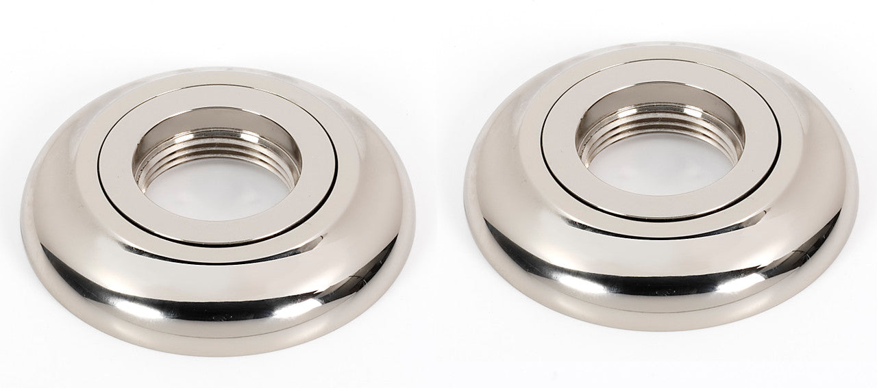 Alno A6624-PN: Royale Grab Bar Mounting Brackets (pair) - Polished Nickel