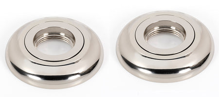 Alno A6624-PN: Royale Grab Bar Mounting Brackets (pair) - Polished Nickel