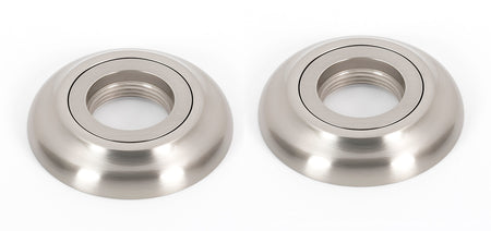 Alno A6624-SN: Royale Grab Bar Mounting Brackets (pair) - Satin Nickel