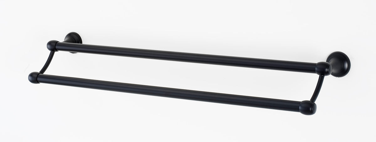 Alno A6625-24-BRZ: 24" cc Royale Double Towel Bar - Bronze