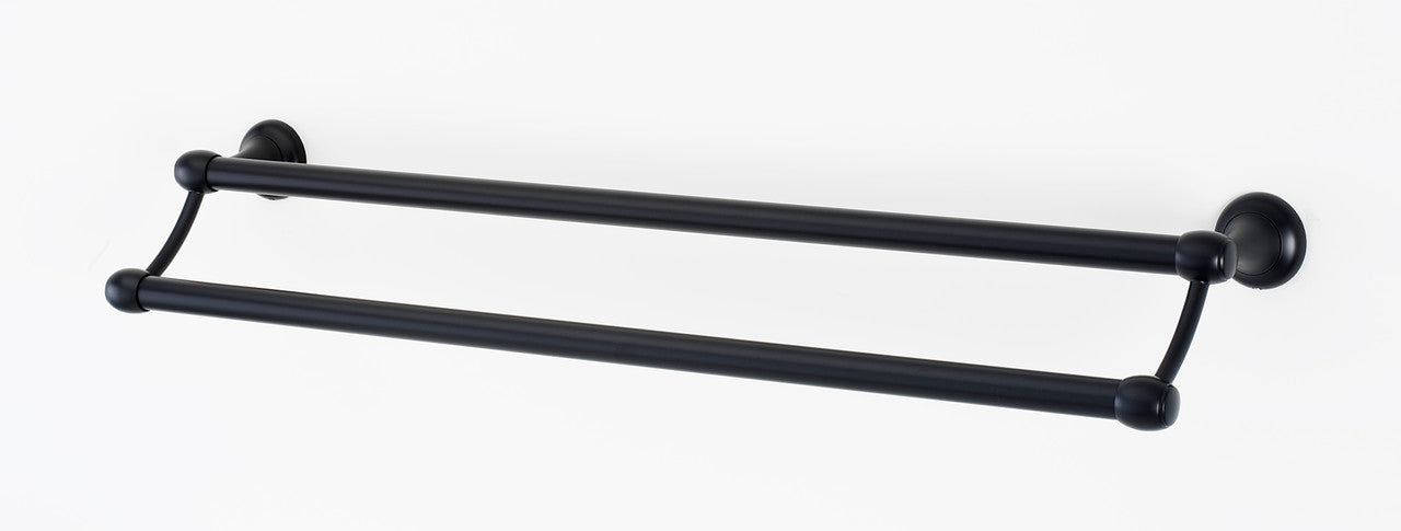 Alno A6625-24-BRZ: 24" cc Royale Double Towel Bar - Bronze