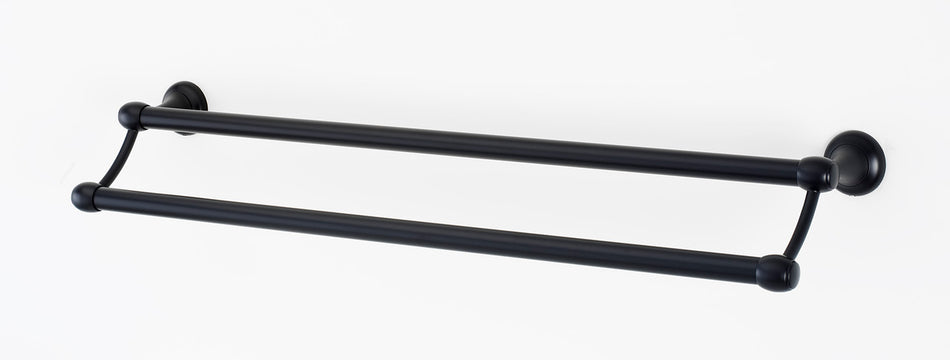 Alno A6625-24-BRZ: 24" cc Royale Double Towel Bar - Bronze